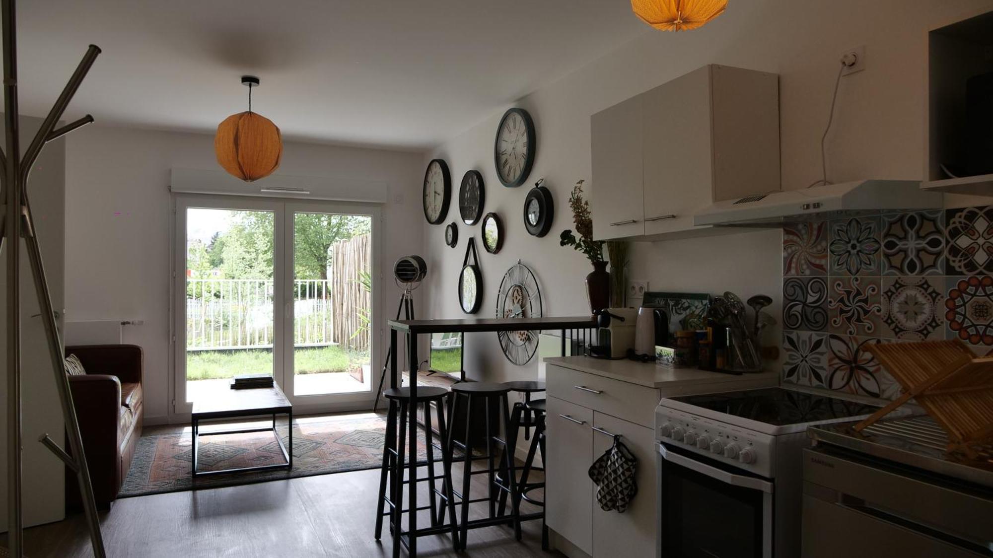 Appartement, Terrasse, Jardin, Parking Au Bord De Paris Нуази-ле-Сек Экстерьер фото